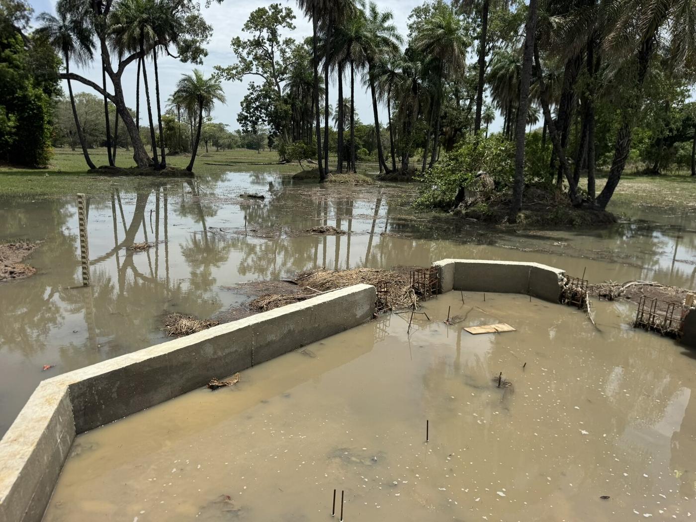 Retenue d’eau aménagée